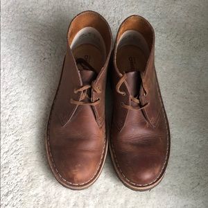 Brown Clarks Desert Boot